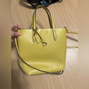 Yellow Coach Bag
